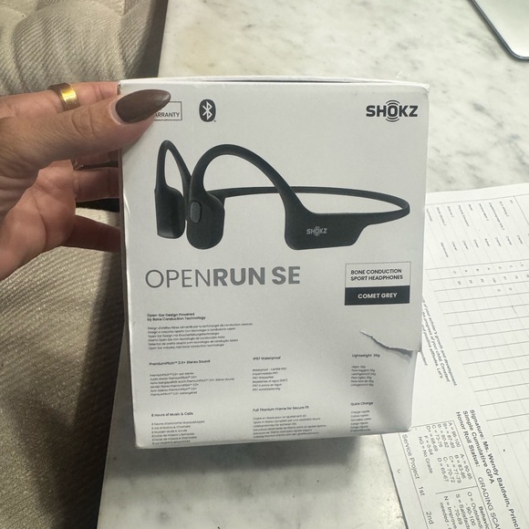 Other - OpenRun SE Bone Conduction Sport Headphones - Black